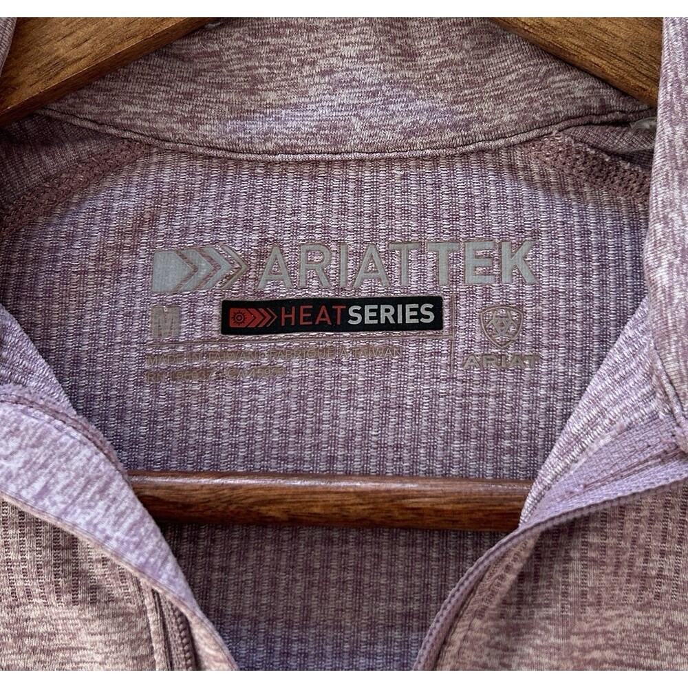 Ariat Tek Shirt Medium Baselayer Seamless Active Tennis Golf Heat Sun Protection - Picture 6 of 11